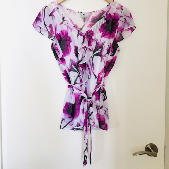 🤑FREE w/ purchase! Floral Button Down Blouse - Picture 2 of 16